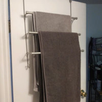 Franklin Brass Over-the-Door Towel Rack & Reviews | Wayfair